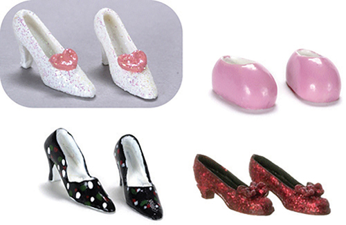 Mini Shoes, Assorted, 12 pc.